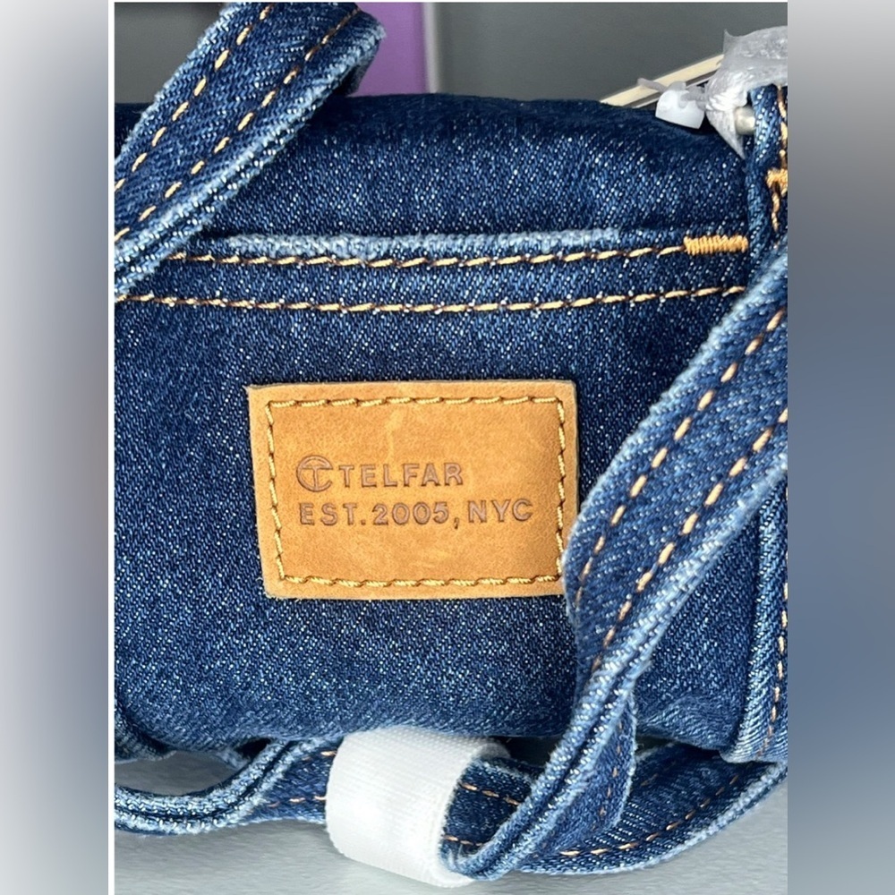 Telfar Small Denim Duffle - Picture 6 of 7
